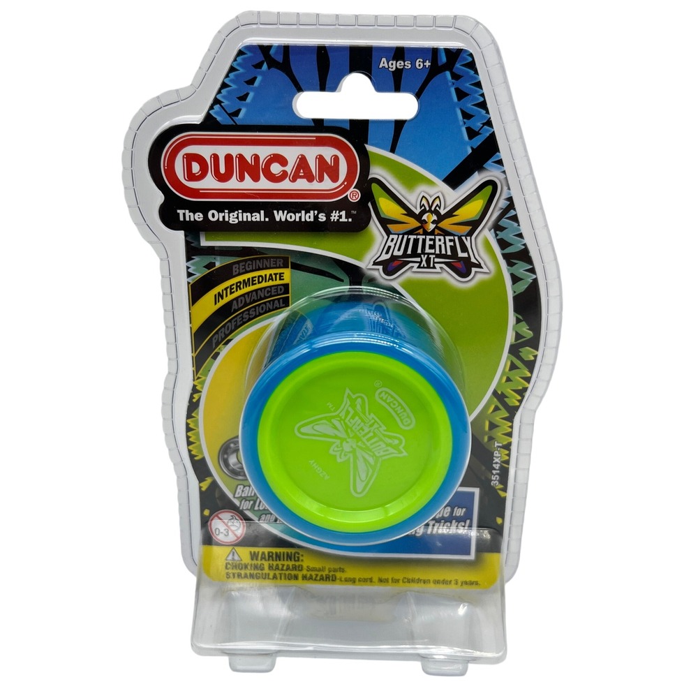 Duncan Butterfly XT 3514XP-T Blue Green Modern Yo-Yo New